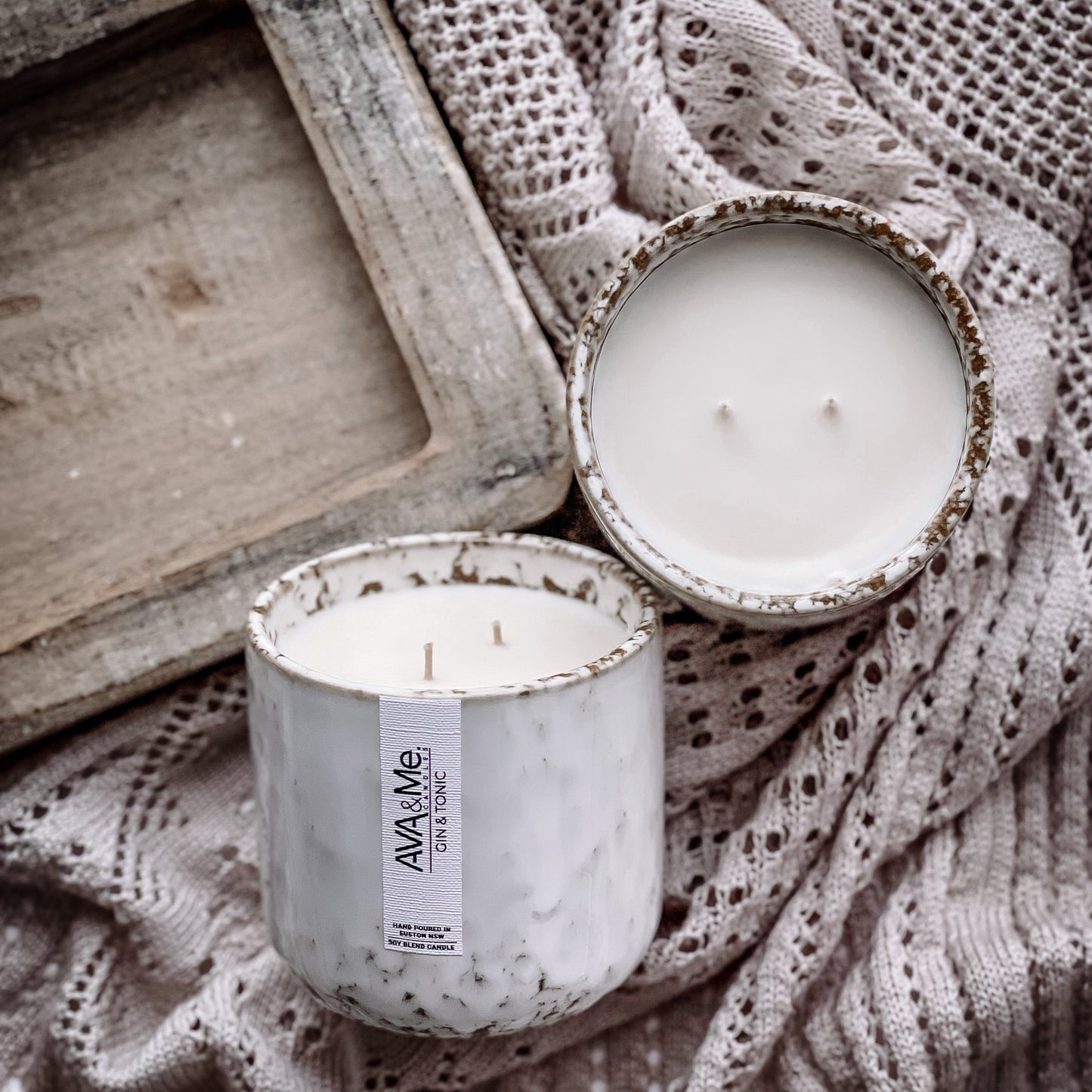 Gin & Tonic Scented Candle Natural Collection